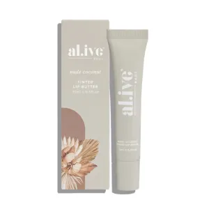 Al.ive Tinted Lip Butter 15ml - Nude Coconut