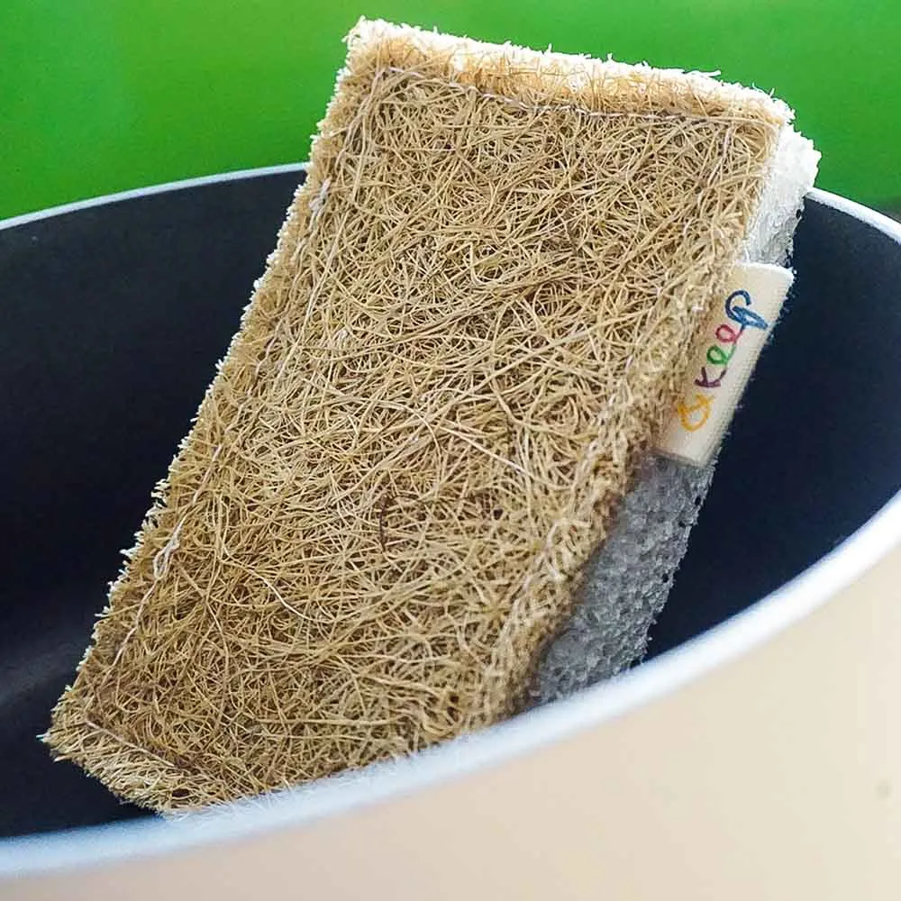 &Keep Sisal Kitchen Sponge Scourer