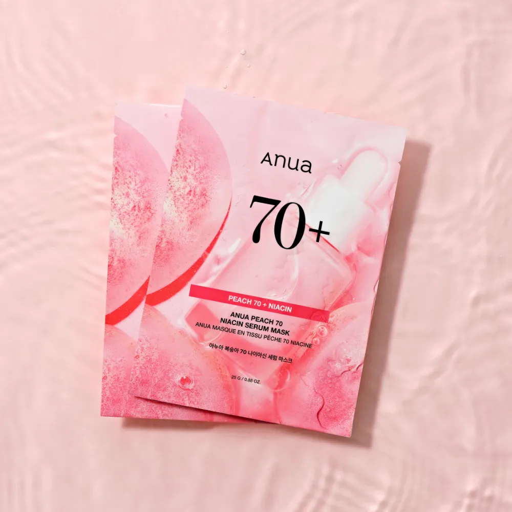 Anua PEACH 70 NIACIN SERUM MASK 25g x 10 Pcs