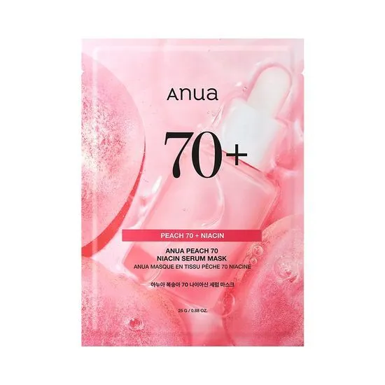 Anua PEACH 70 NIACIN SERUM MASK 25g x 10 Pcs