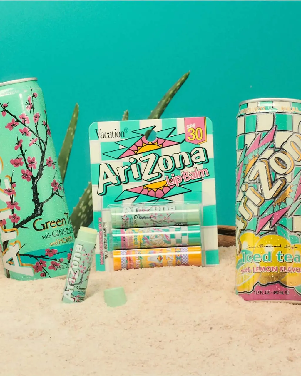 AriZona Iced Tea Lip Balms - 3 Pack