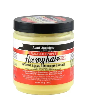 Aunt Jackie's Flaxseed Recipes Fix My Hair Conditioning Masque 426g