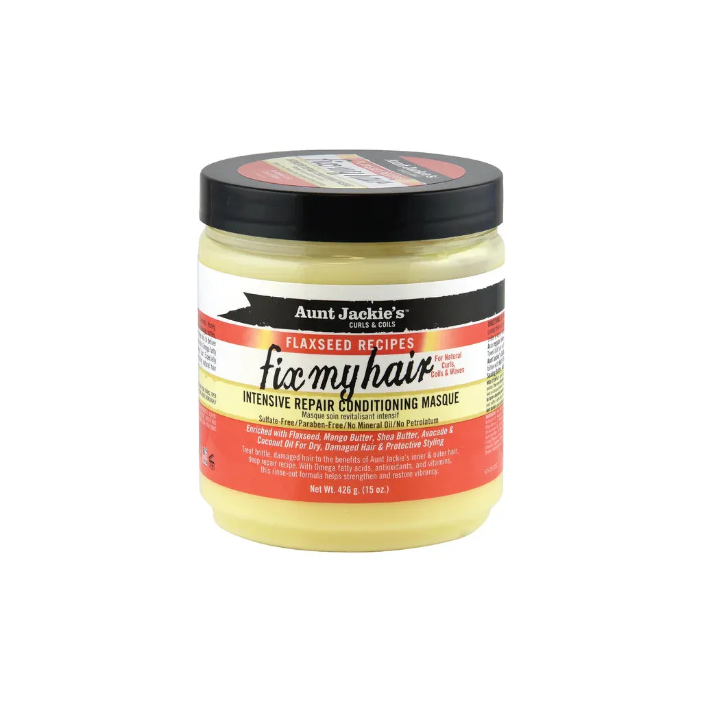 Aunt Jackie's Flaxseed Recipes Fix My Hair Conditioning Masque 426g