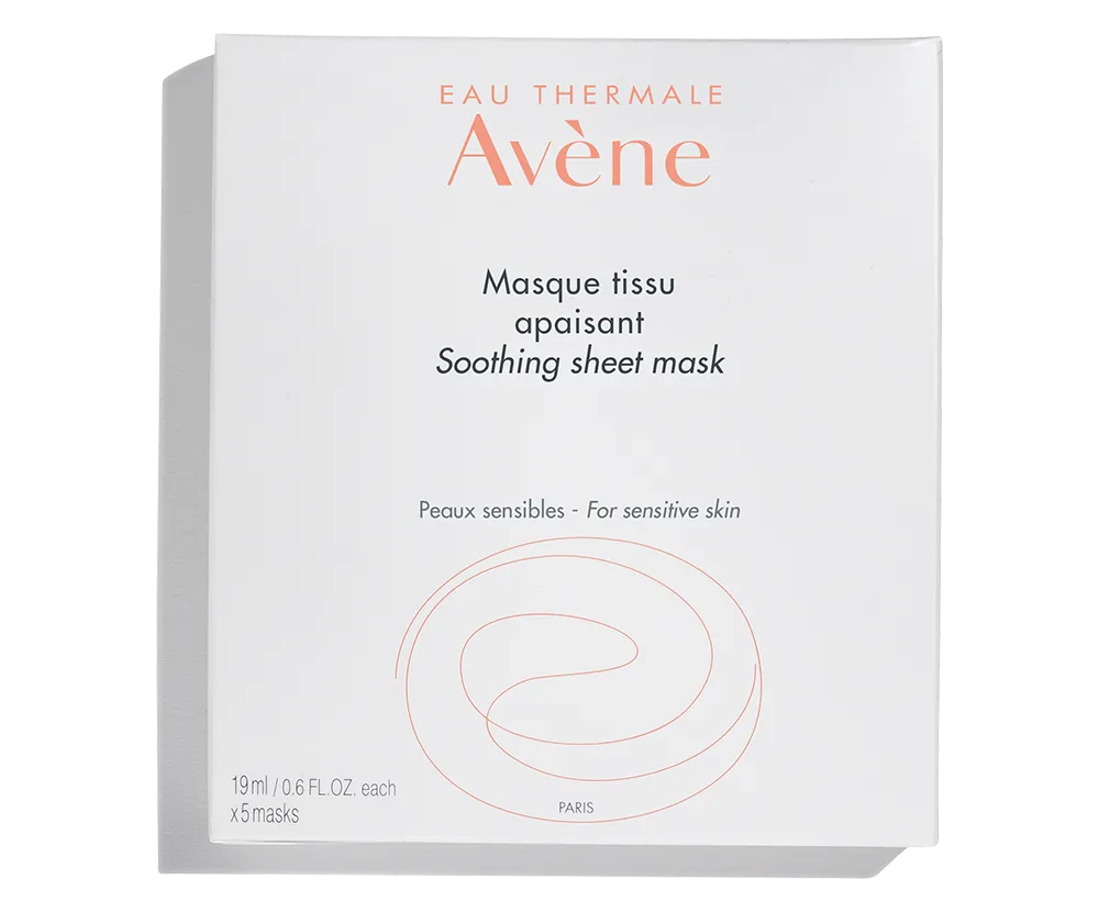 AVENE SOOTHING SHEET MASK 5CT