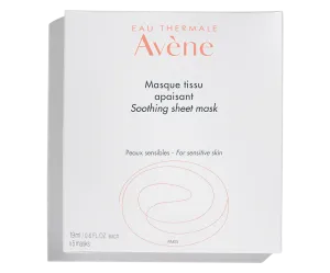 AVENE SOOTHING SHEET MASK 5CT