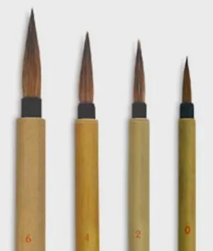 Bamboo Calligraphy Brushes