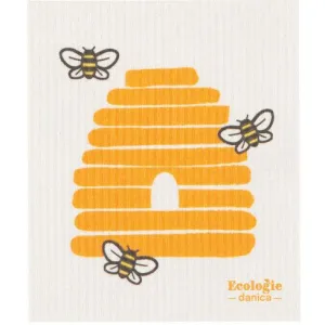 Bee Hive Swedish Sponge Cloth