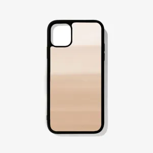 Beige Gradient Glass Case