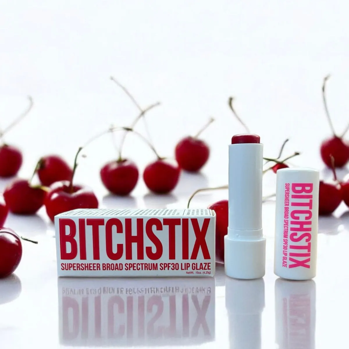 BITCHSTIX Wild Cherry SPF 30 Lip Glaze