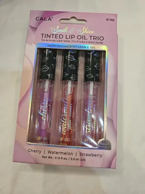 Cala Tinted Lip Oil Trio