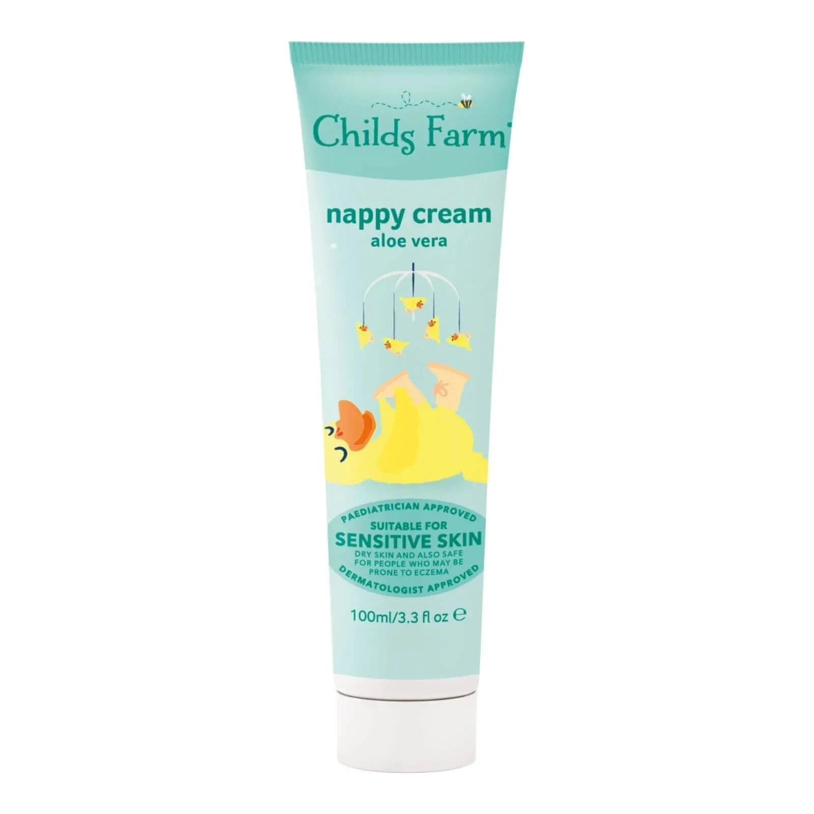 Childs Farm Fragrance-Free Nappy Cream for Babies 100ml