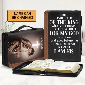 Christianart Bible Cover - I Am A Daughter Of The King - Personalized Gifts for Pastor - Gifts For Women, CABBBCV01060324.