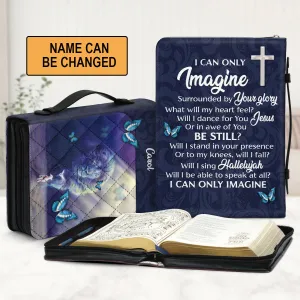 Christianart Bible Cover - I Can Only Imagine - Personalized Gifts for Pastor - Personalized Bible Cover For Men - CABBBCV20060324.