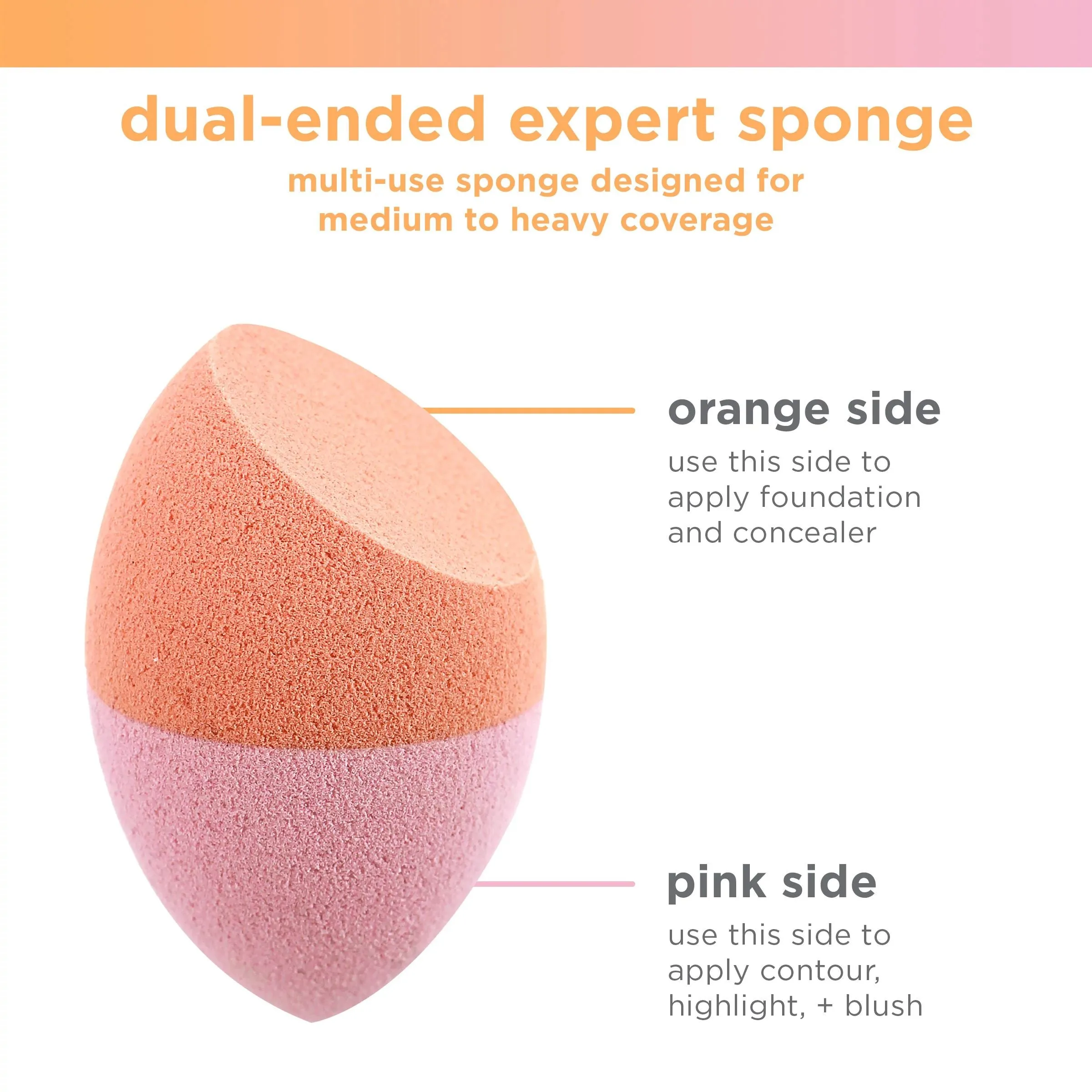 Dual-Ended Expert Sponge