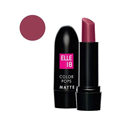 Elle 18 Color Pop Matte Lip Color, Cherry Wine, 4.3g