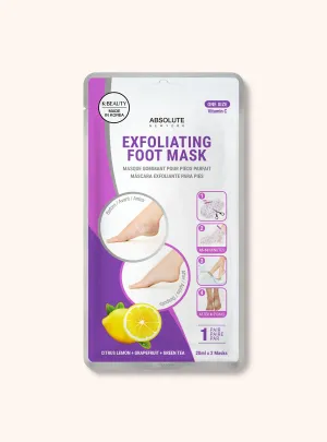 Exfoliating Foot Mask || Citrus Lemon   Grapefruit   Green Tea