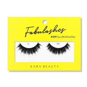 Fabulashes 3D Faux Mink Lashes A64 (12 units)