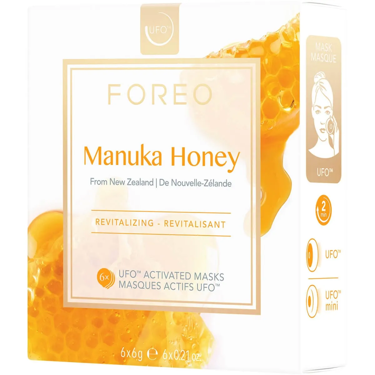 FOREO Farm to Face Collection Mask - Manuka Honey