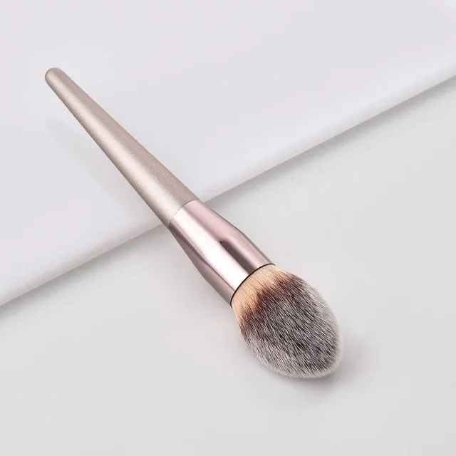 Foundation Powder Blush Eye Shadow Makeup Brushes Set