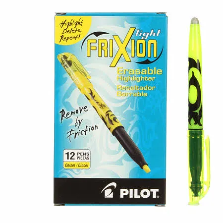 Frixion Gel Highlighter Pens — singles