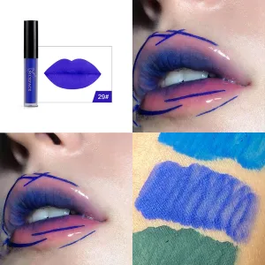 Halloween Blue  lip gloss MK145