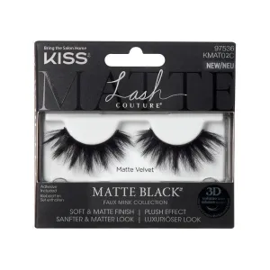 Kiss Eyelash Lash Couture Matte Black Matte Velvet