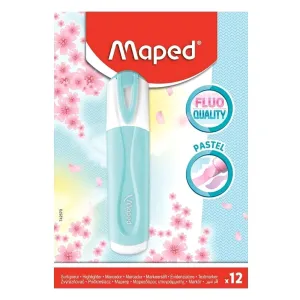 Maped Pastel Highlighter Blue Box