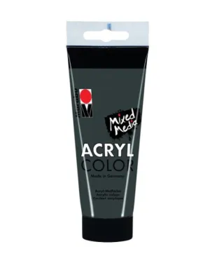 Marabu Acryl Color, 079 Dark Grey, 100 Ml