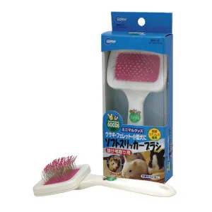 Marukan Rabbit Soft Slicker Brush