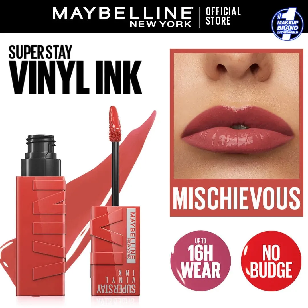 Maybelline NY Super Stay Vinyl Ink Longwear Liquid Lipcolor