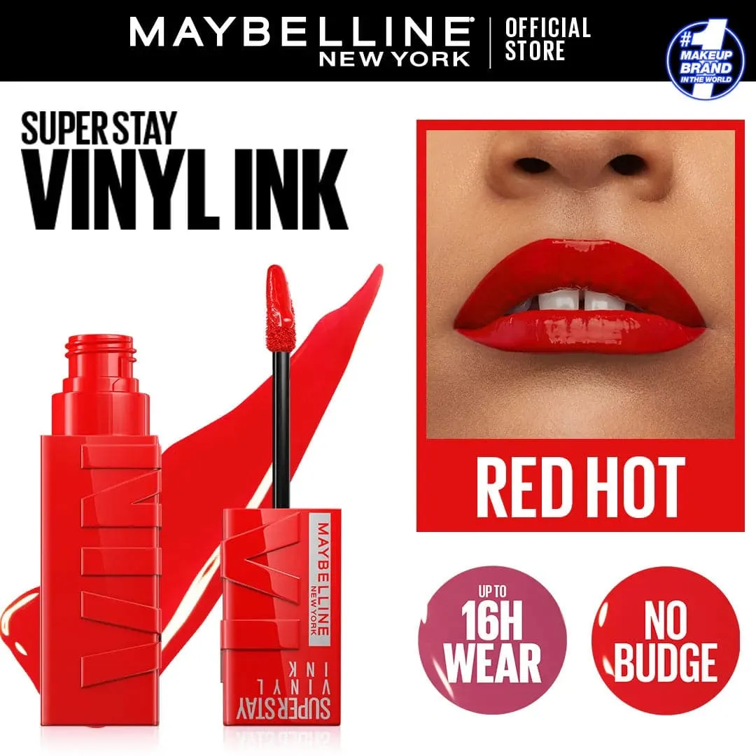 Maybelline NY Super Stay Vinyl Ink Longwear Liquid Lipcolor