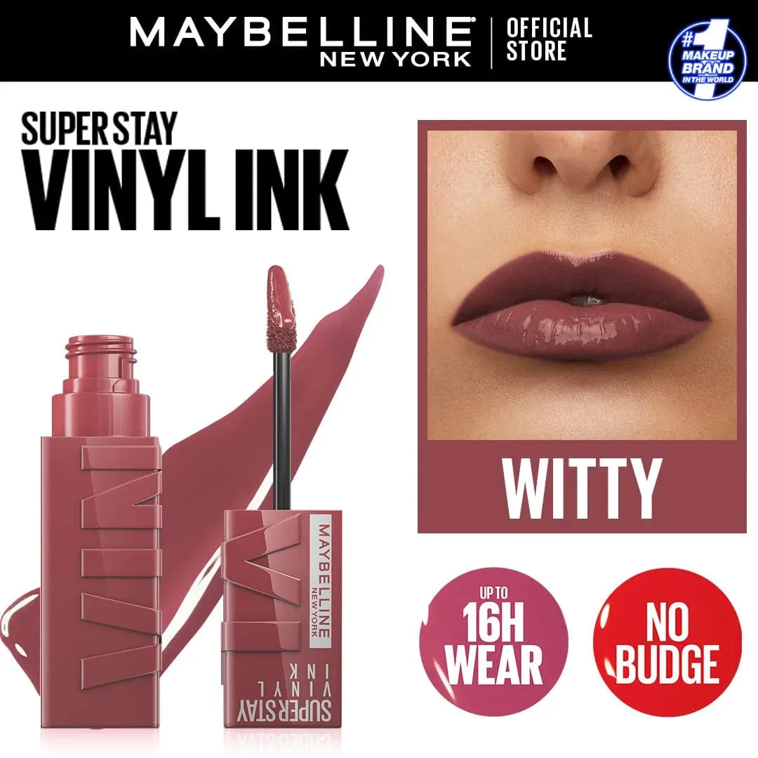 Maybelline NY Super Stay Vinyl Ink Longwear Liquid Lipcolor