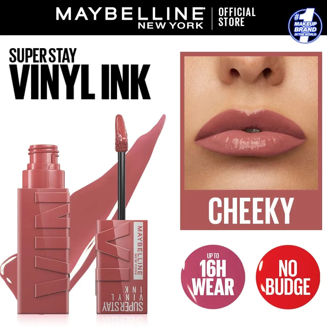 Maybelline NY Super Stay Vinyl Ink Longwear Liquid Lipcolor