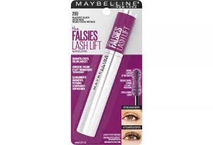 MAYBELLINE - The Falsies Lash Lift Washable Mascara Eye Makeup Blackest Black - 0.32 fl oz (9.6 ml)