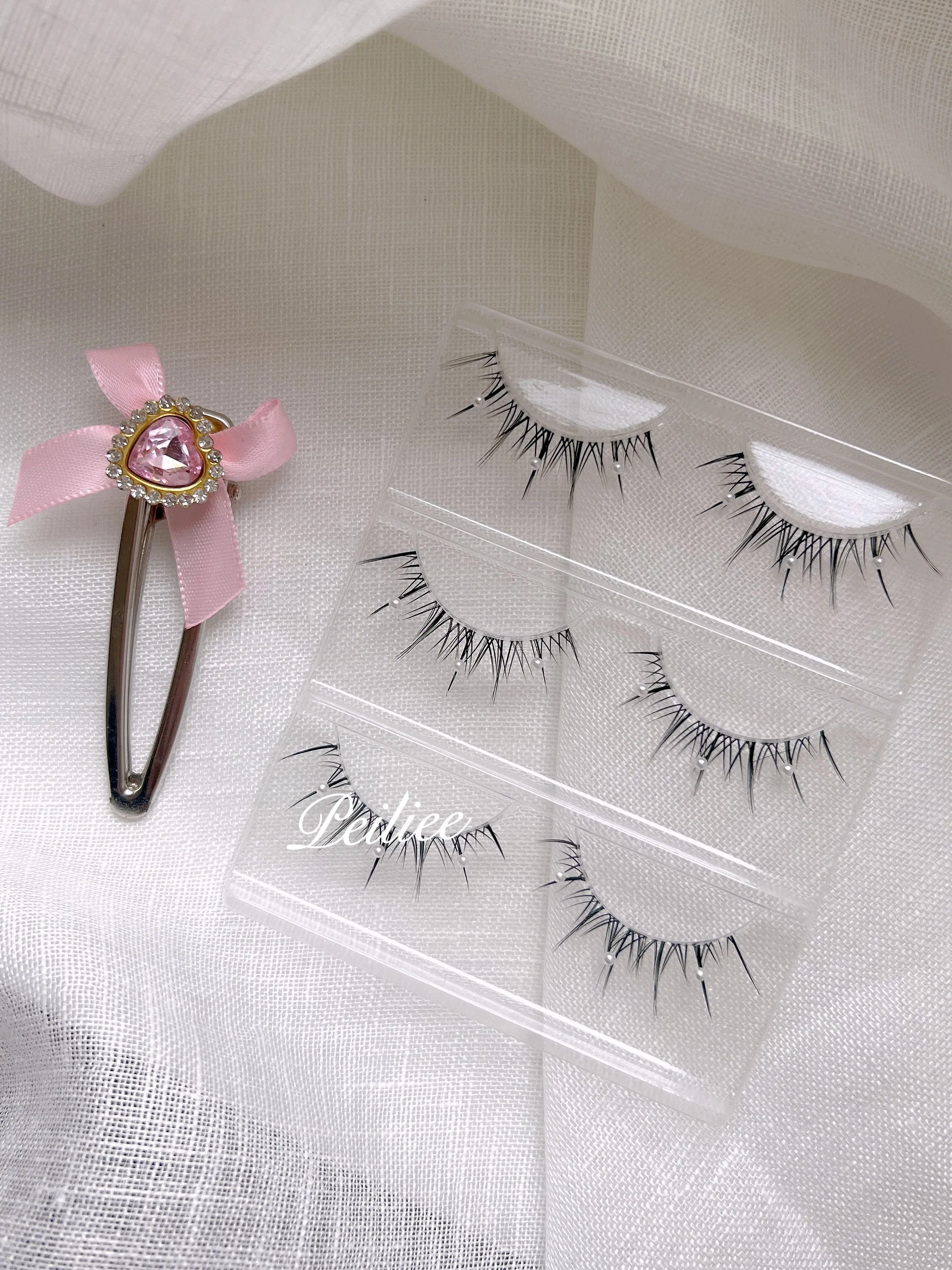 Mermaid Pearl Eyelashes 3 sets