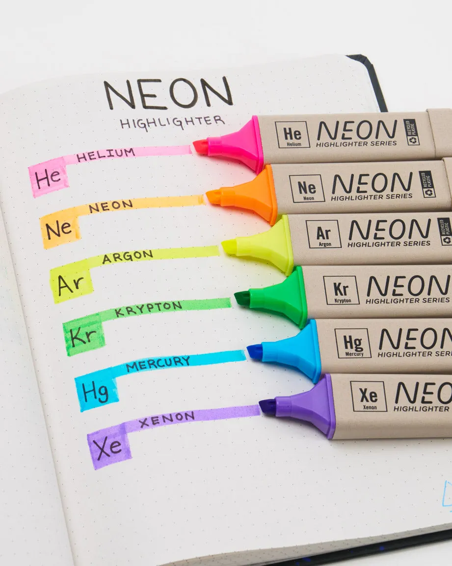 Neon Highlighters (Pack of 6)