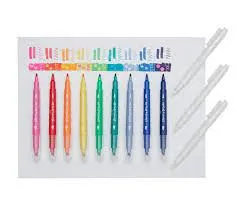 Ooly - Ensemble de Surligneurs à Double Stamp-a-Doodle||Ooly - Ended Highlighters