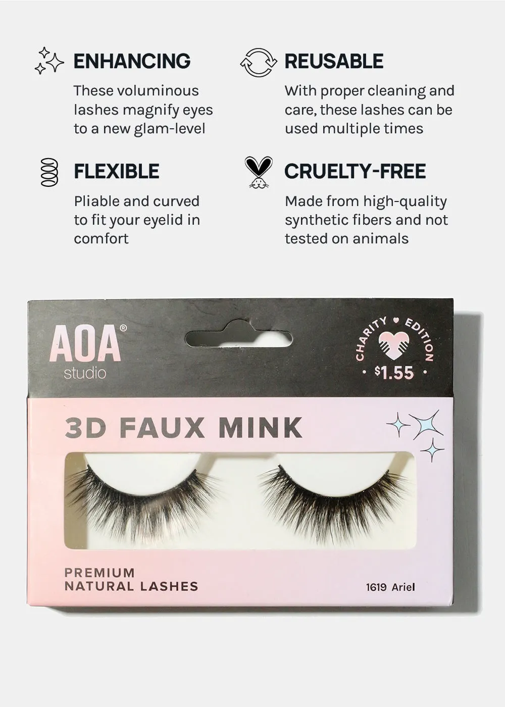 Paw Paw: 3D Faux Mink Lashes - Ariel