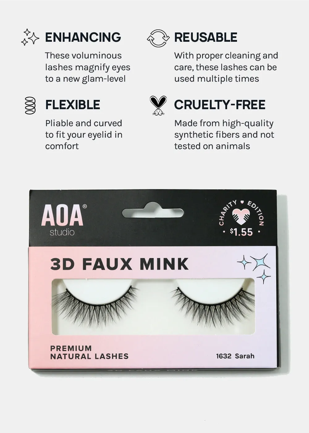 Paw Paw: 3D Faux Mink Lashes - Sarah