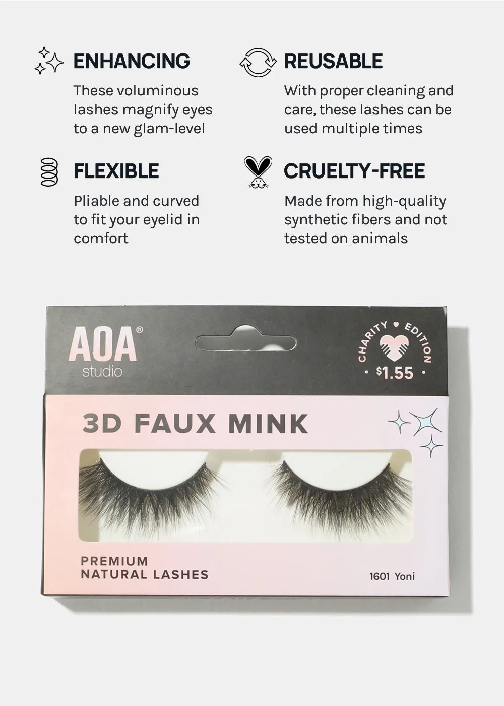 Paw Paw: 3D Faux Mink Lashes - Yoni