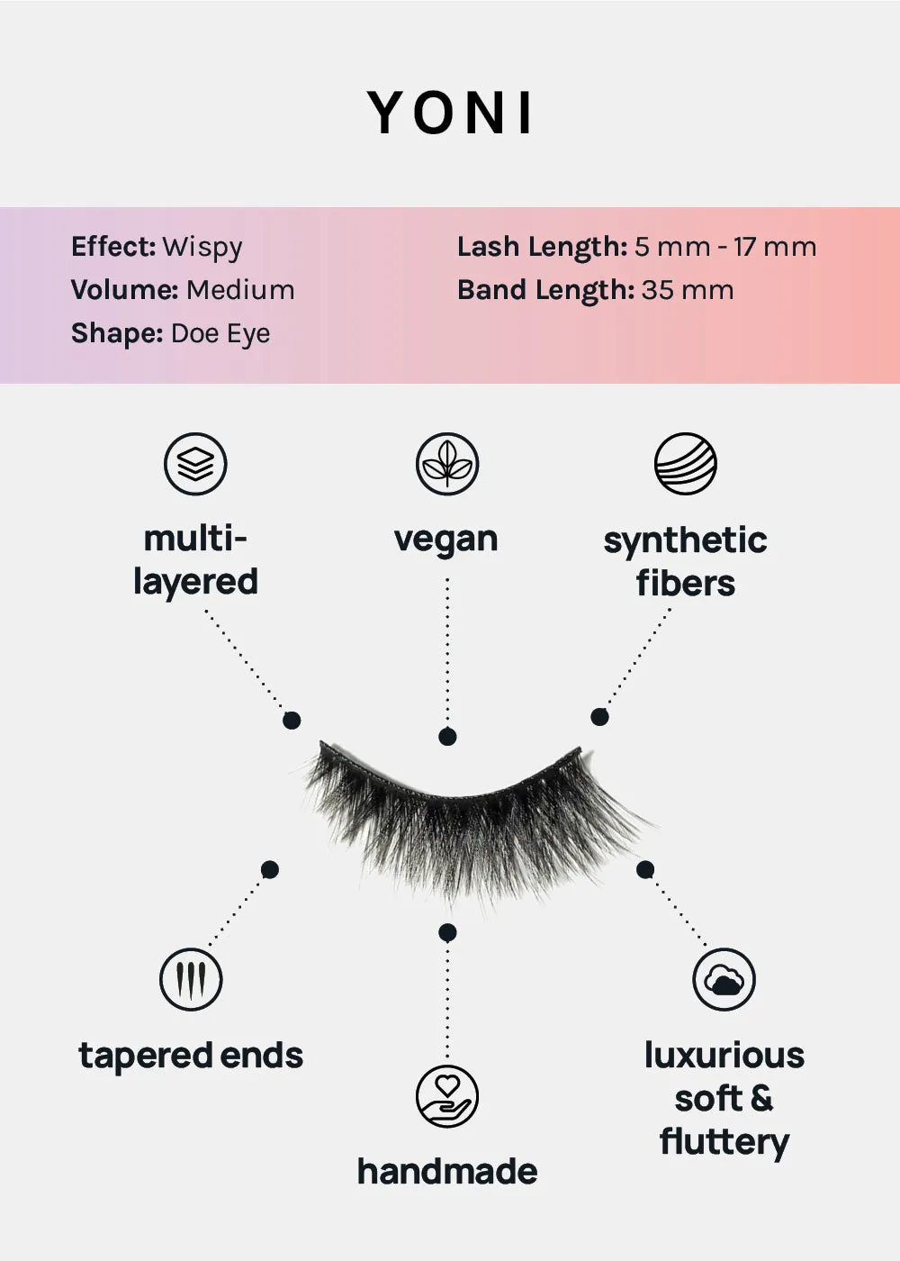 Paw Paw: 3D Faux Mink Lashes - Yoni