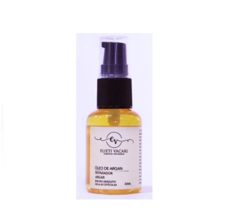 Repairing Argan Protection Shine Seal Cuticles Finisher Oil 30ml - Elieti Vacari