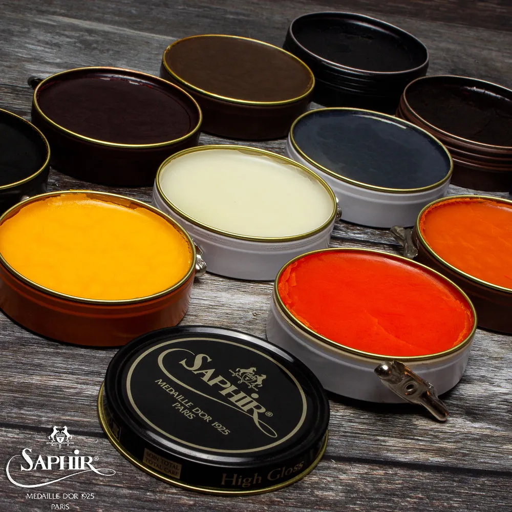 SAPHIR MEDAILLE D'OR PATE DE LUXE WAX POLISH - YELLOW - 50ml