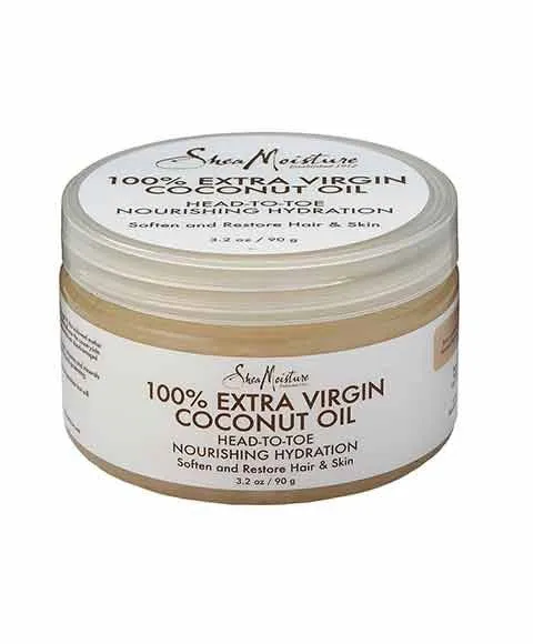 Shea Moisture 100% Extra Virgin Coconut Oil Head To Toe Nourishing Hydration 444ml