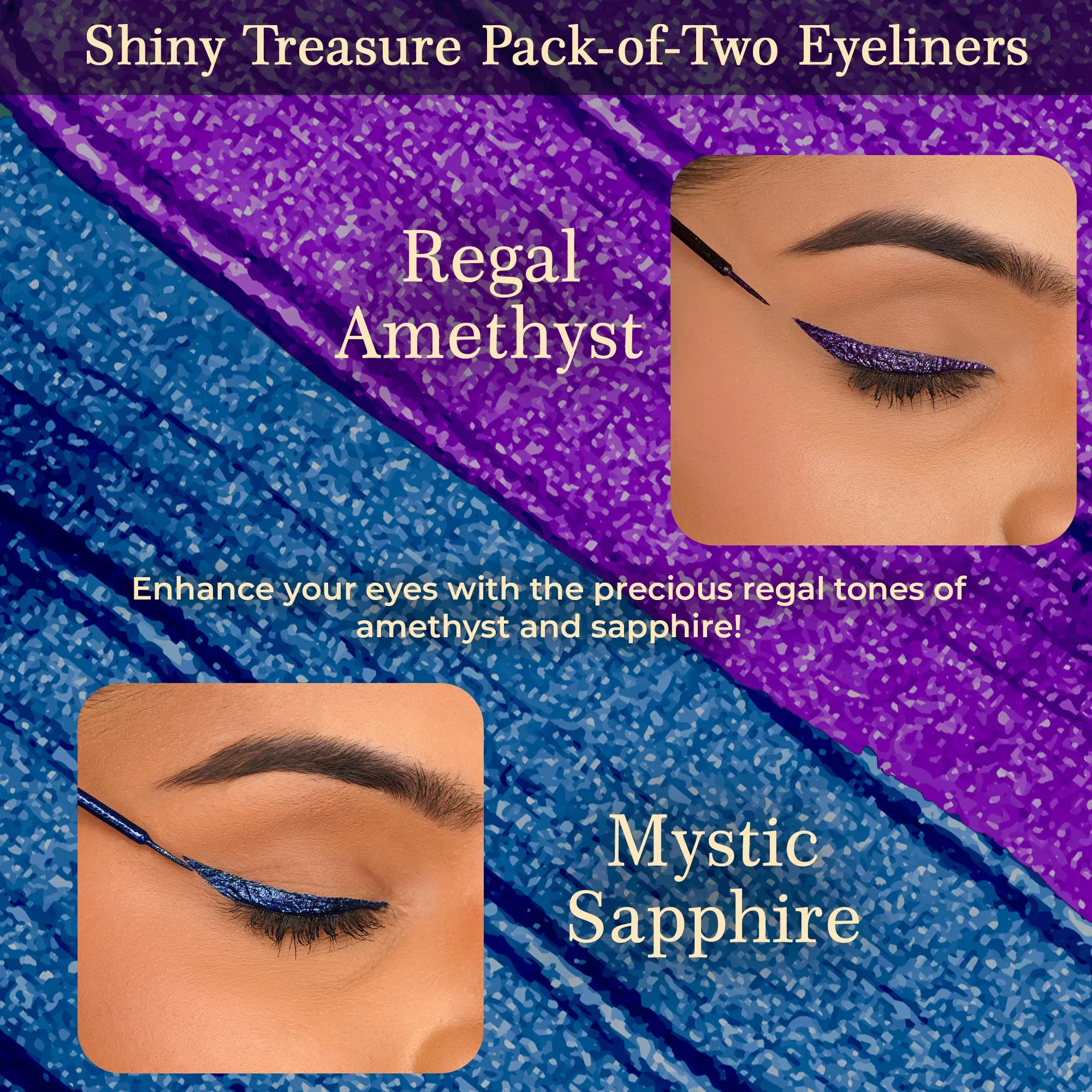 Shiny Treasure Pack-of-Two Eyeliners