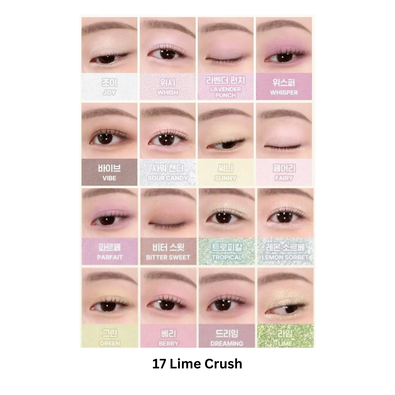 Soft Blurring Eye Palette (10 Colours)