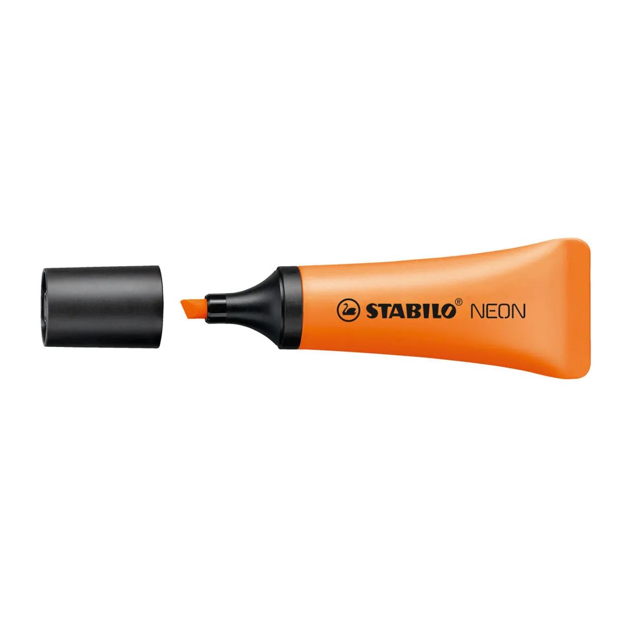 STABILO NEON Orange Highlighter Box of 10