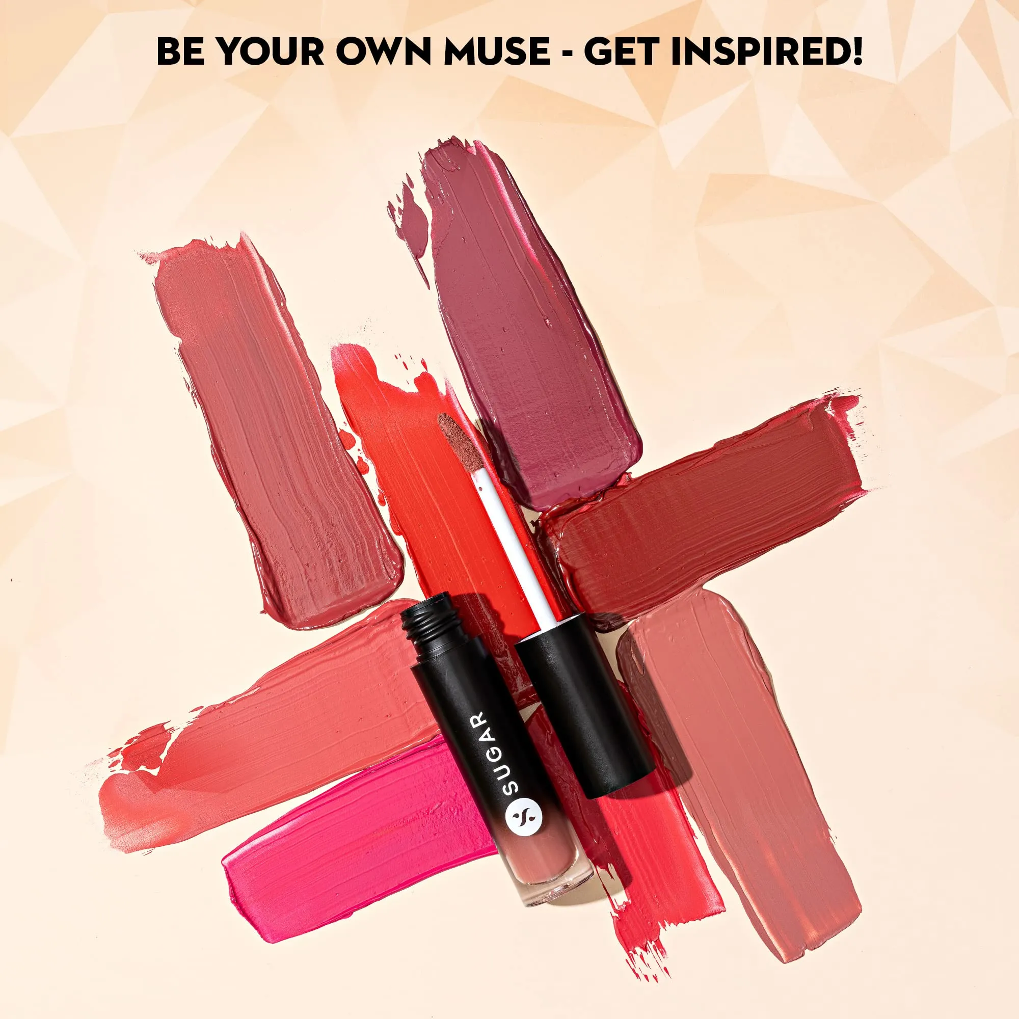 SUGAR Cosmetics Mousse Muse Lip Cream | Lasts 24  Hrs | Creamy Mousse Lipstick | Waterproof & Smudgeproof | 5ml - 11 The Salmon