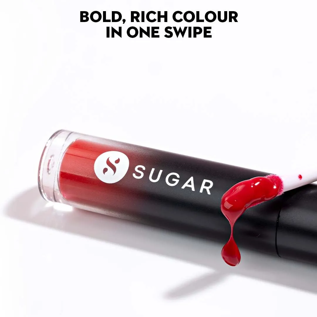 SUGAR Cosmetics Mousse Muse Lip Cream | Lasts 24  Hrs | Creamy Mousse Lipstick | Waterproof & Smudgeproof | 5ml - 11 The Salmon