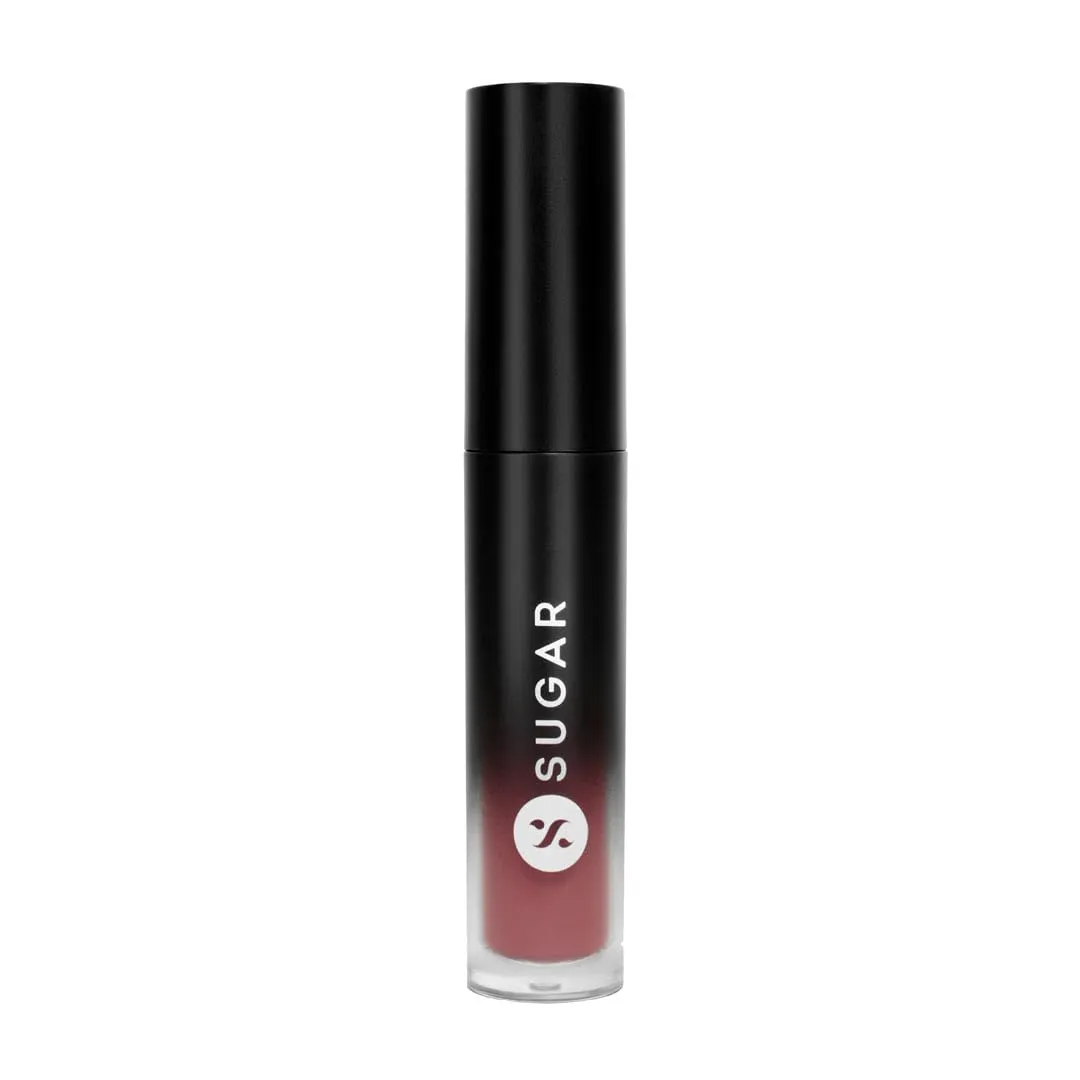 SUGAR Cosmetics Mousse Muse Lip Cream | Lasts 24  Hrs | Creamy Mousse Lipstick | Waterproof & Smudgeproof | 5ml - 11 The Salmon